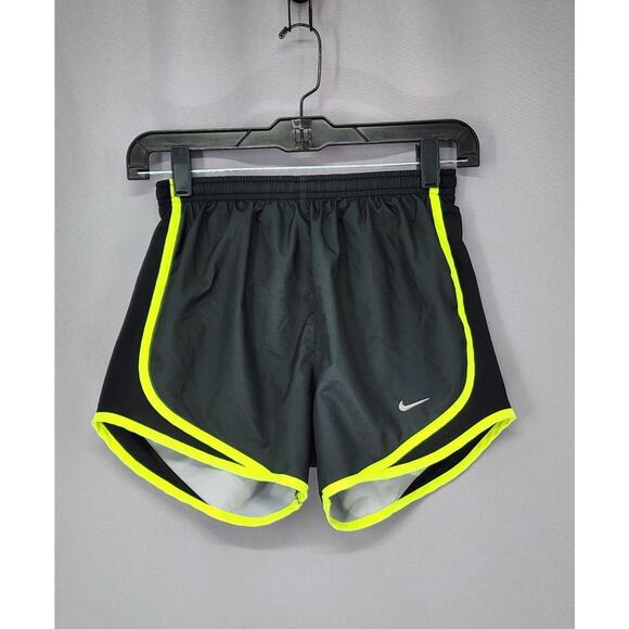 Nike Pants - Nike Running Shorts Womens XS Neon Black Run Retro Lined Atheistic Performance